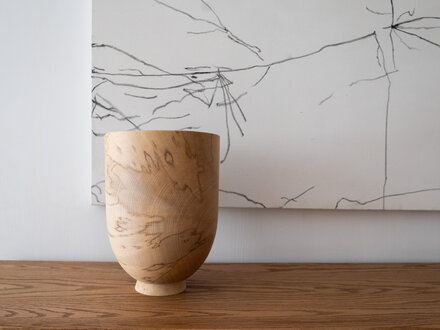 Bobby Mills Sycamore Vessel (Tall)