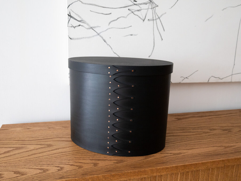 Masashi Ifuji Black Oval Box (Size 8)