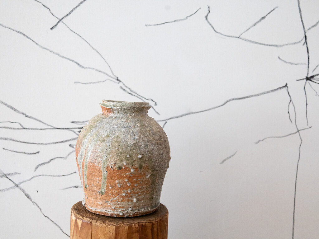 Tsujimura Kai Shuko Vase (Large)