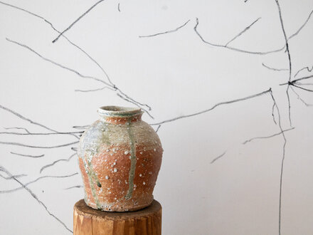 Tsujimura Kai Shuko Vase (Large)