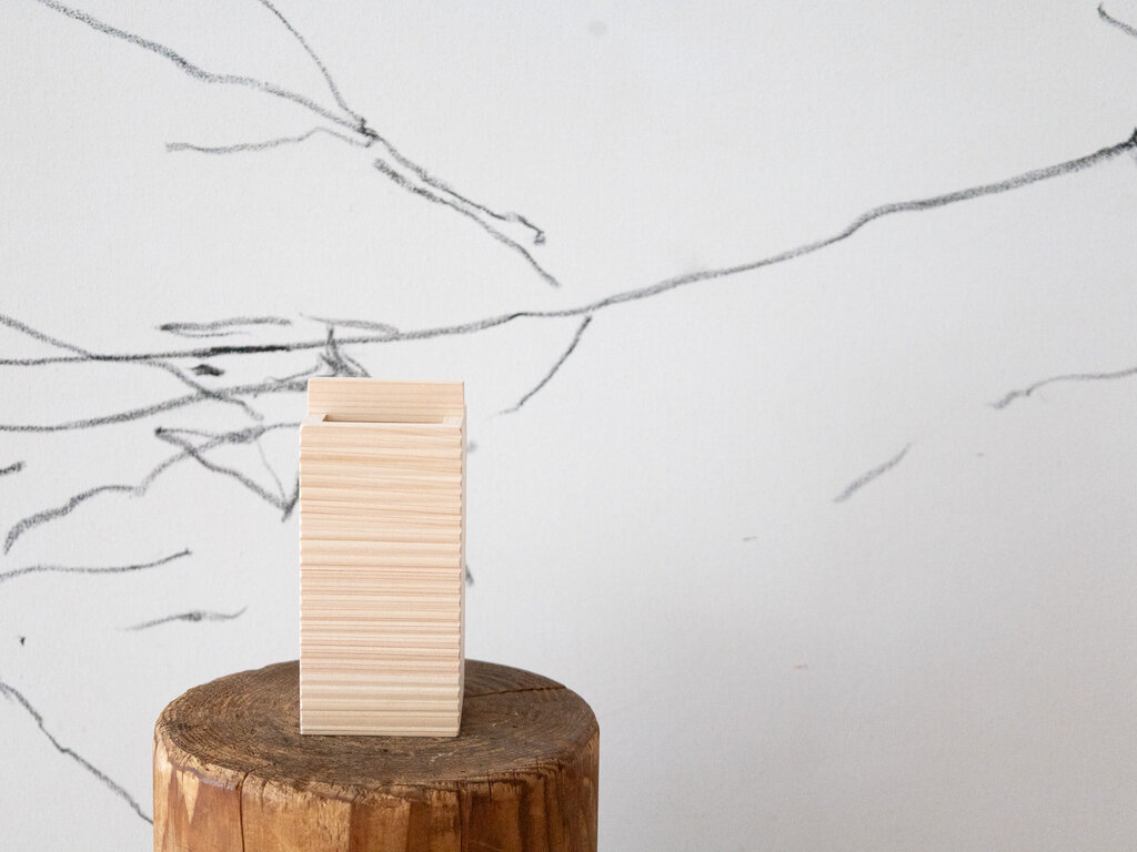 Tosaryu Hinoki Toothbrush Holder