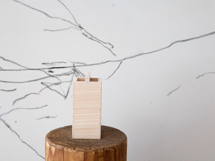 Tosaryu Hinoki Toothbrush Holder