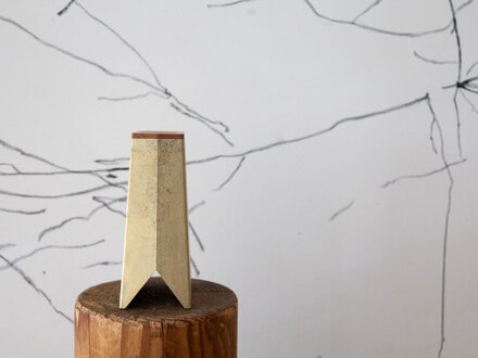 Oji Masanori Brass Knife Stand