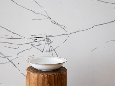 Oji Masanori for Jicon Short Rim Soup Bowl