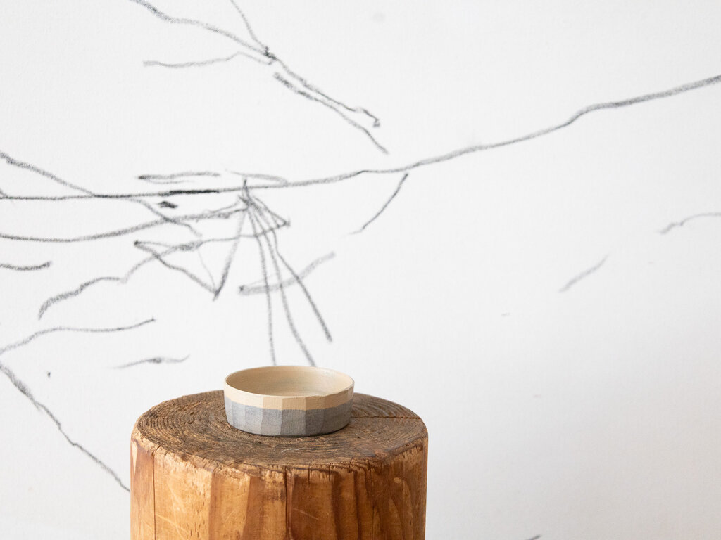 Takashi Tomii Faceted Plate XS