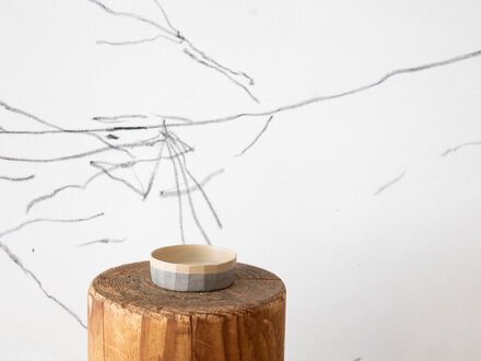 Takashi Tomii Faceted Plate XS