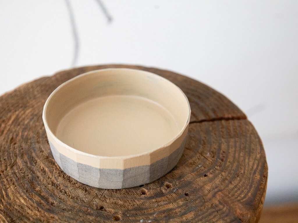 Takashi Tomii Faceted Plate XS