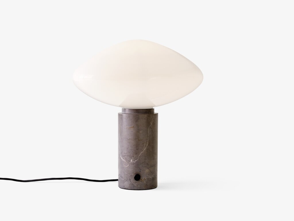All The Way To Paris for &Tradition AP17 Mist Table Lamp, Grigio Caldo w. Opal Glass