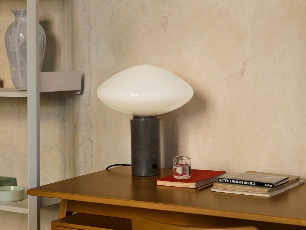 All The Way To Paris for &Tradition AP17 Mist Table Lamp, Grigio Caldo w. Opal Glass