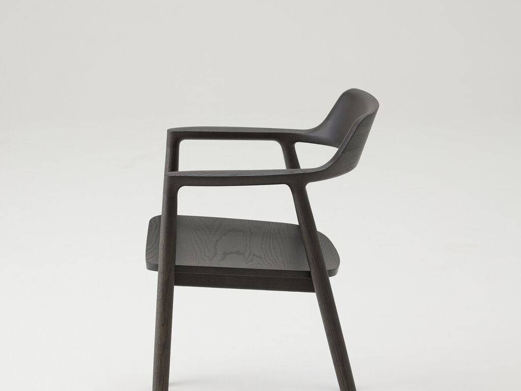 Naoto Fukasawa for Maruni Hiroshima Armchair (Bold Oak, Wooden Seat)
