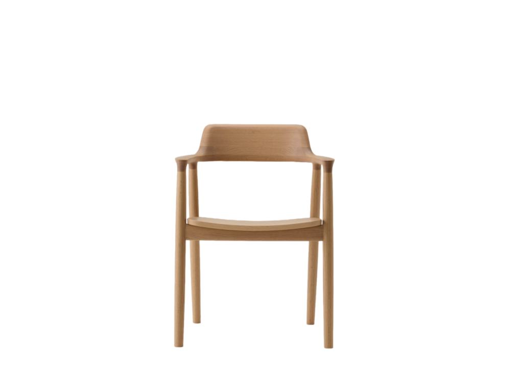 Naoto Fukasawa for Maruni Hiroshima Armchair (Bold Oak, Wooden Seat)
