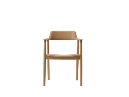 Naoto Fukasawa for Maruni Hiroshima Armchair (Bold Oak, Wooden Seat)