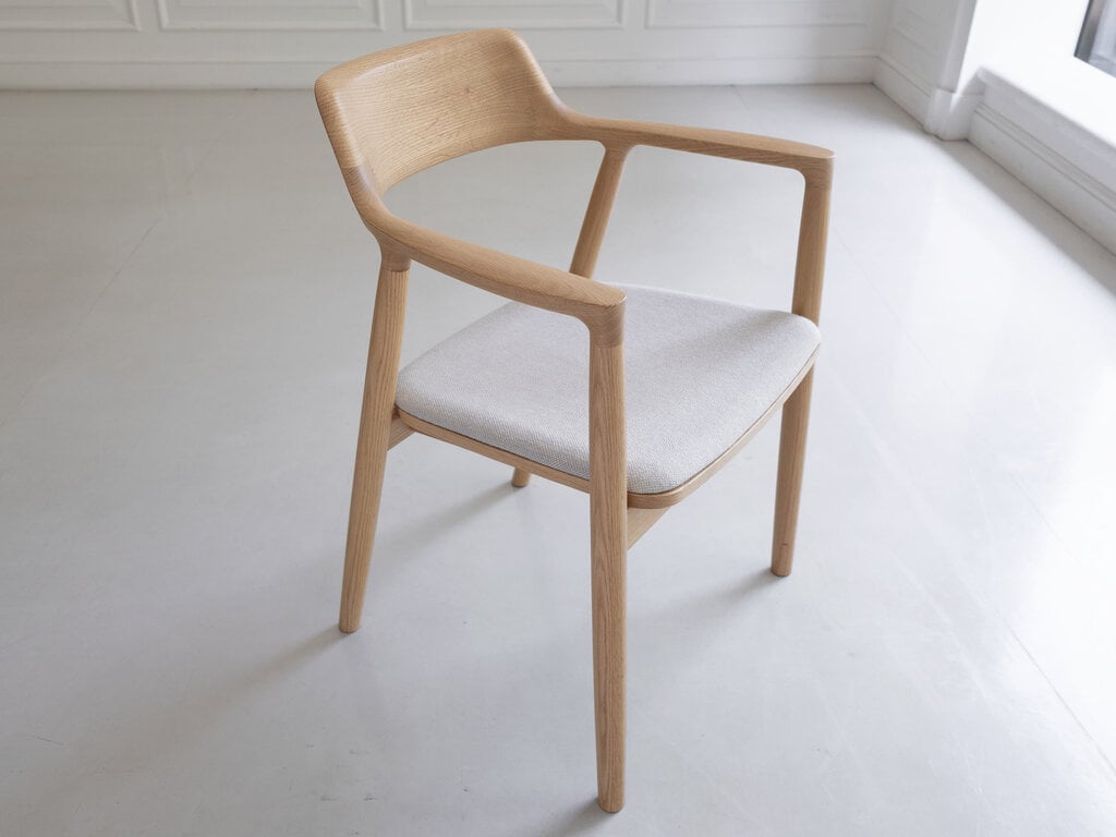 Naoto Fukasawa for Maruni Hiroshima Armchair (Bold Oak, Upholstery)