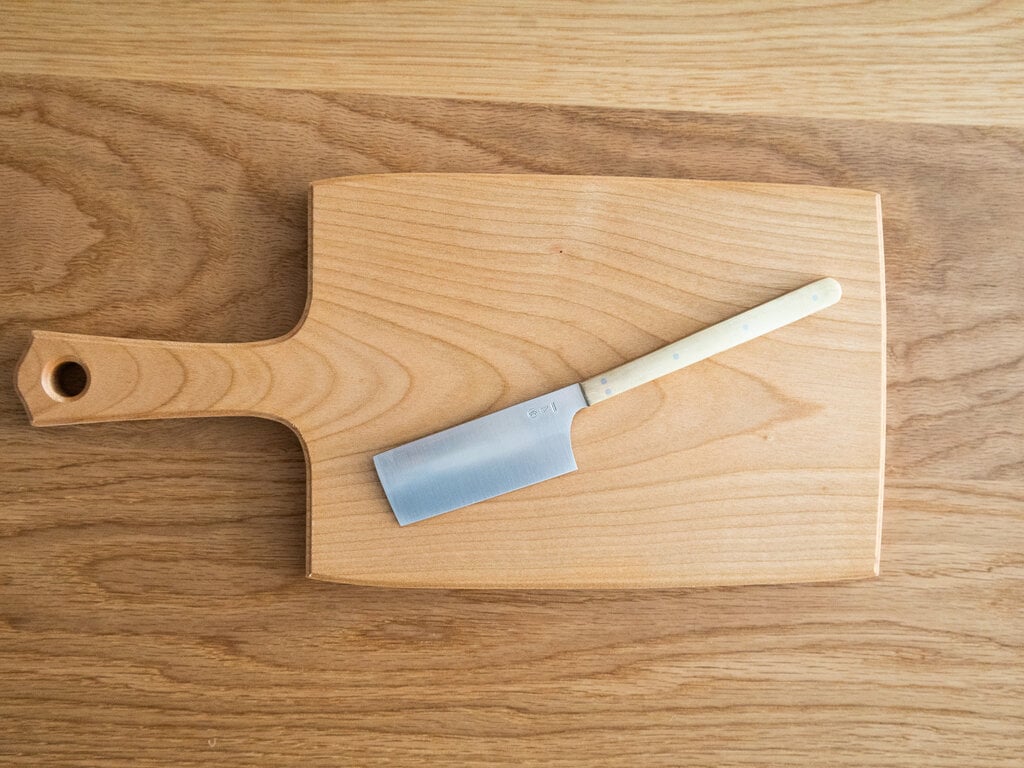 Osamu Saruyama Japanese Brass Cheese Knife