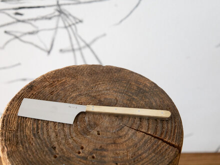 Osamu Saruyama Japanese Brass Cheese Knife
