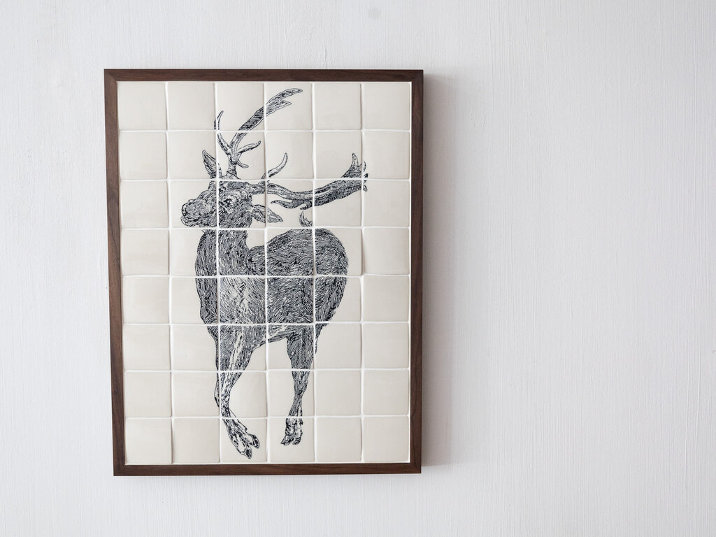 Renaud Sauvé The Dancing Deer (48 Tiles)