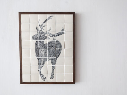 Renaud Sauvé The Dancing Deer (48 Tiles)