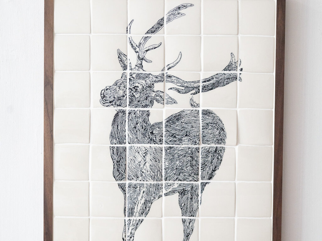 Renaud Sauvé The Dancing Deer (48 Tiles)