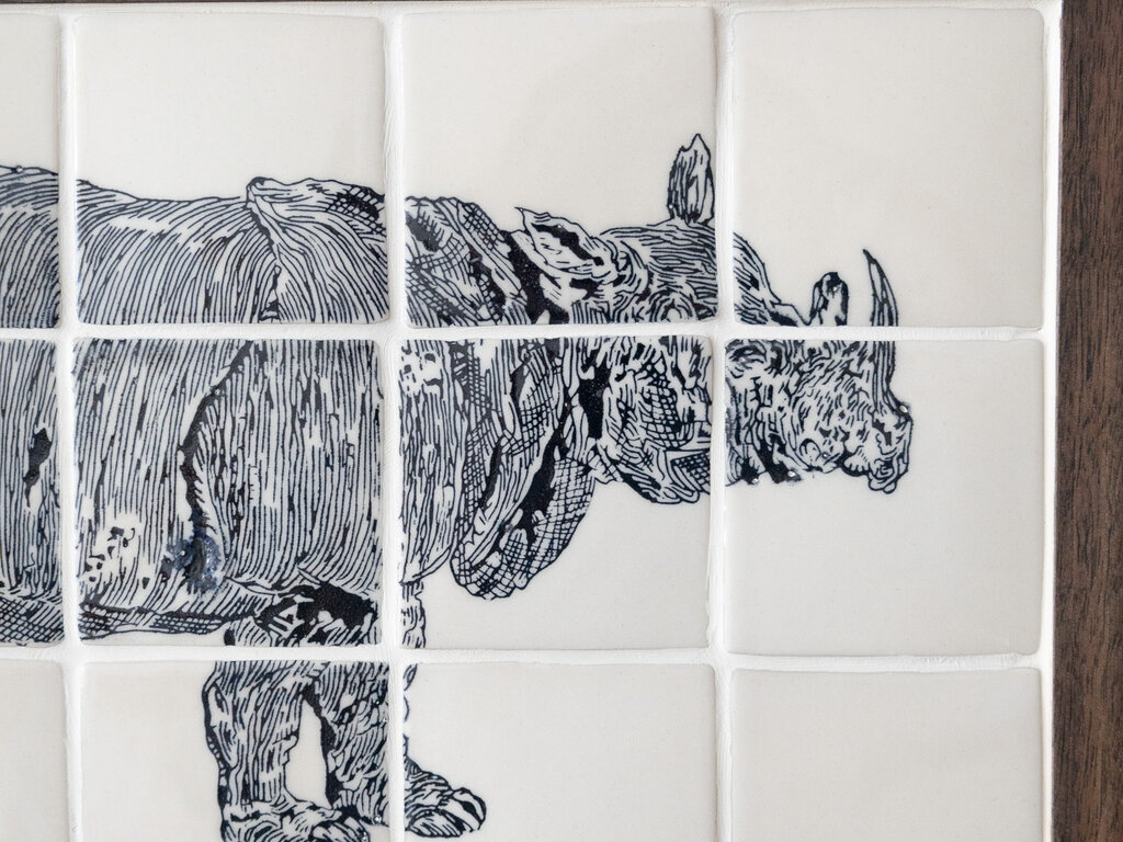 Renaud Sauvé The Rhinoceros (15 Tiles)