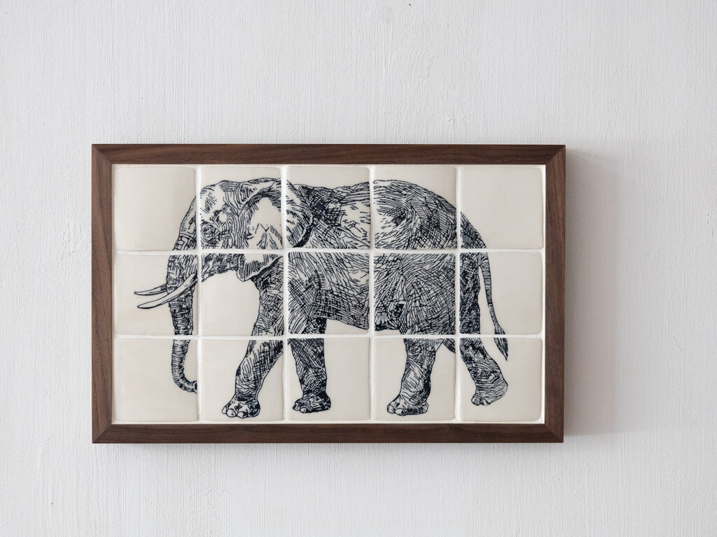 Renaud Sauvé The Elephant (15 Tiles)