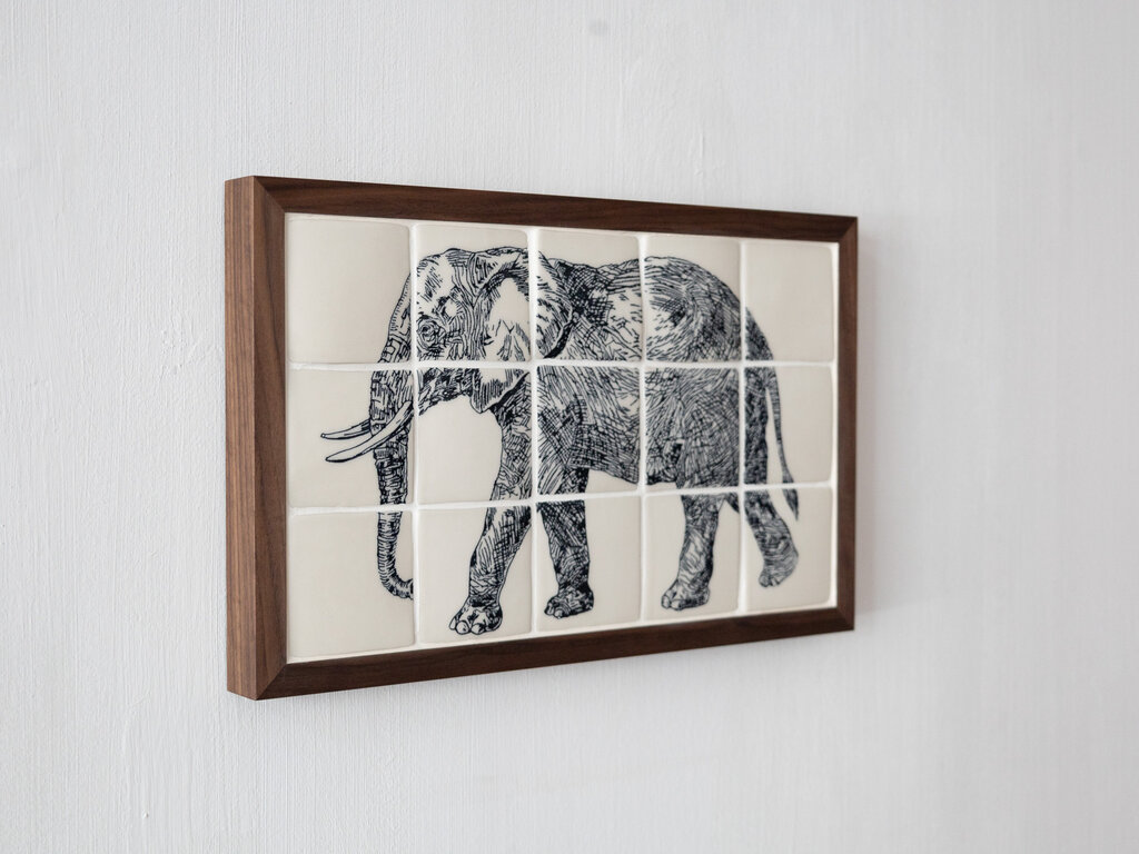 Renaud Sauvé The Elephant (15 Tiles)