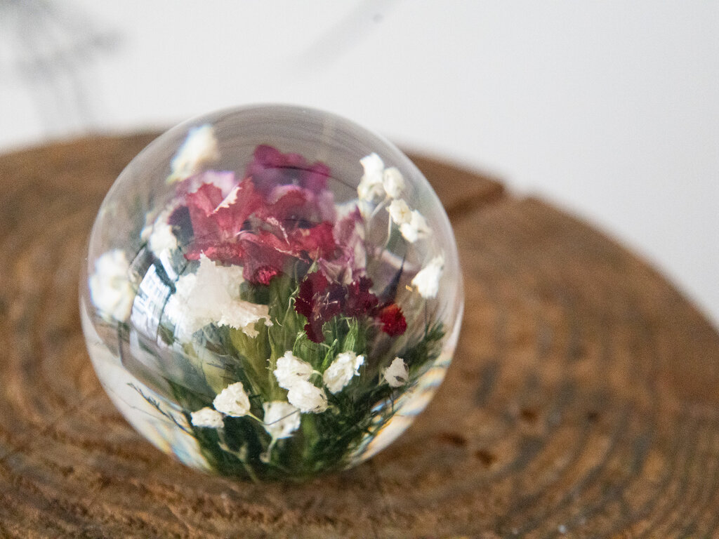 Hafod Grange Paperweight Mixed Flora Paperweight