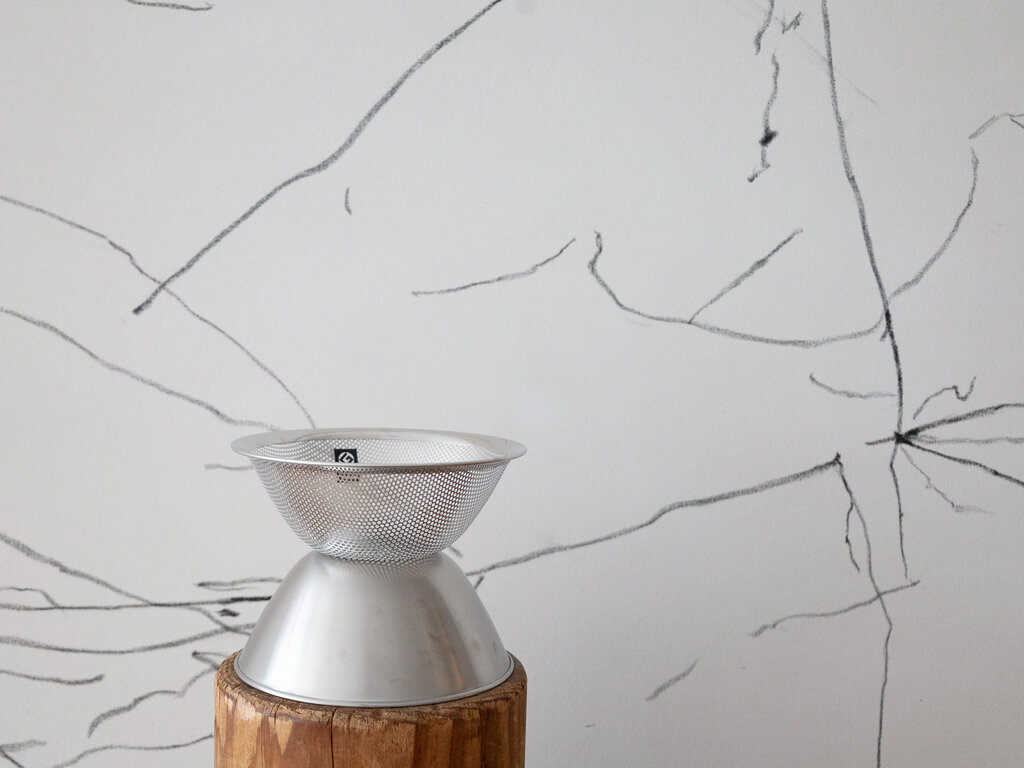 Sori Yanagi Bowl and Strainer Set (Medium)