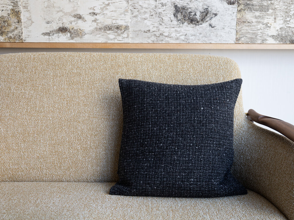Mourne Textiles Cloughmore Cushion - Charcoal Grey