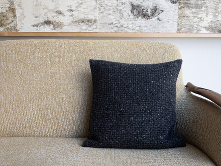 Mourne Textiles Cloughmore Cushion (Charcoal Grey)