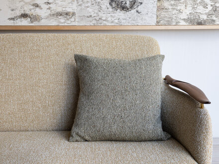Mourne Textiles Pebble Cushion (Moss)