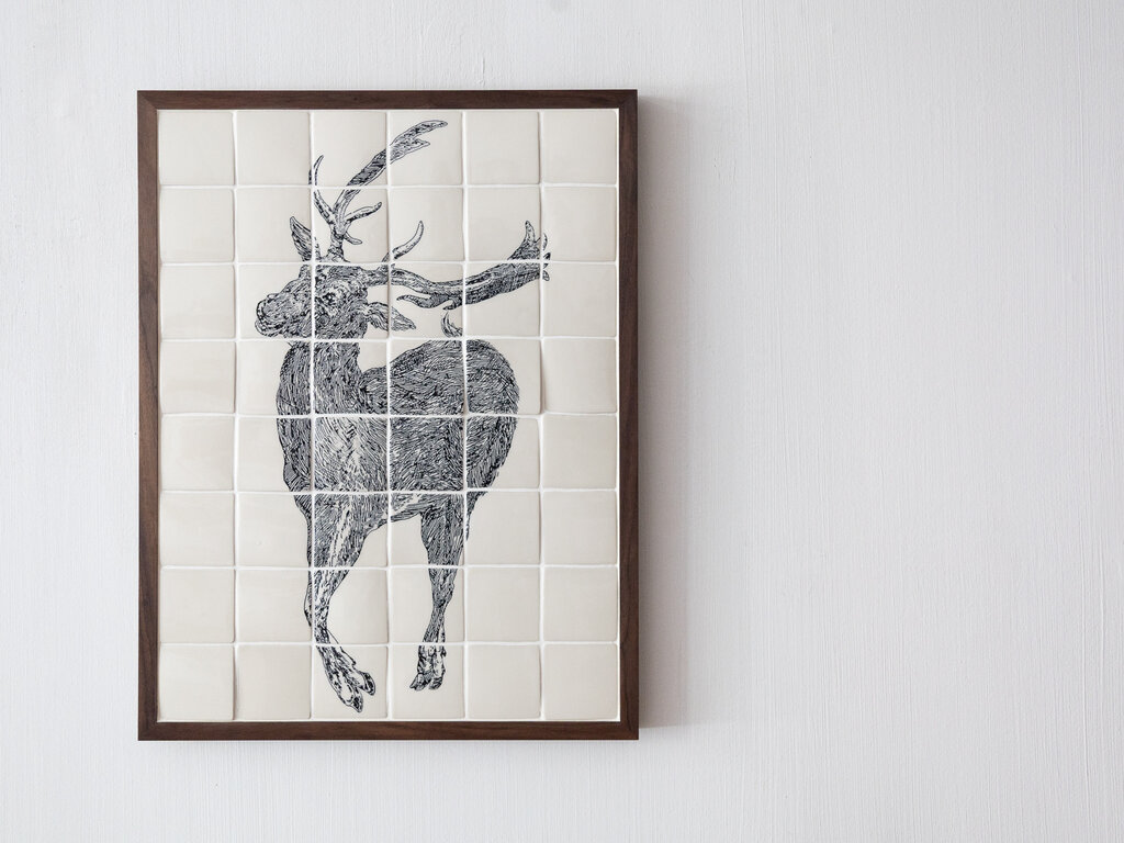 Renaud Sauvé The Dancing Deer (48 Tiles)