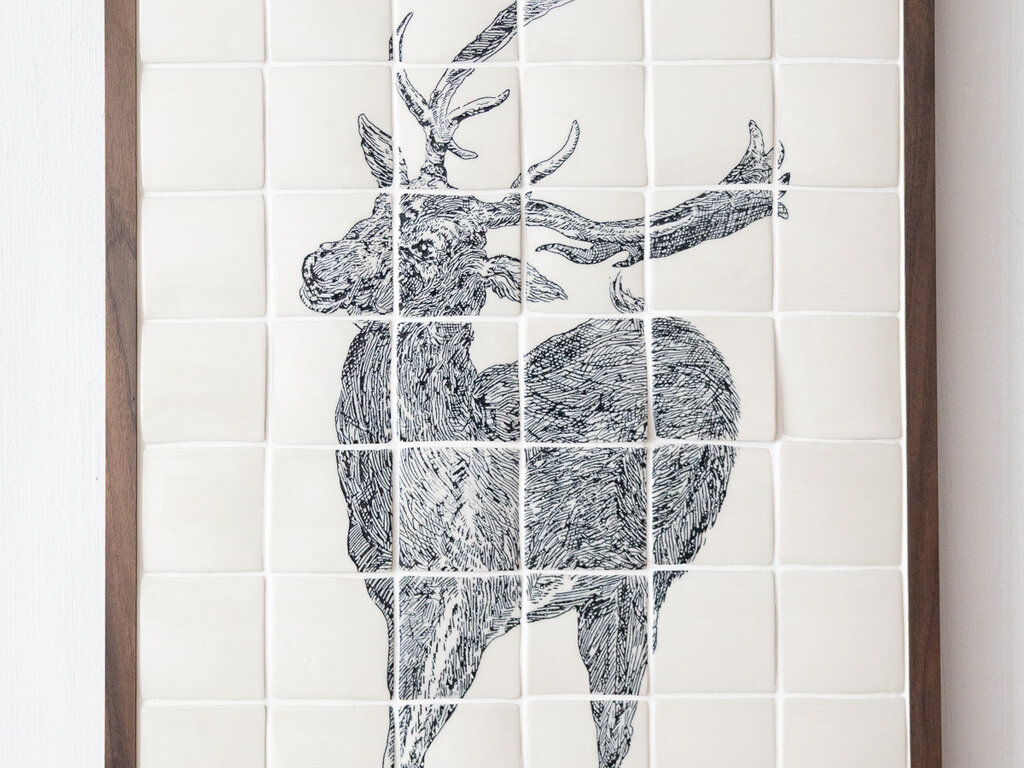 Renaud Sauvé The Dancing Deer (48 Tiles)