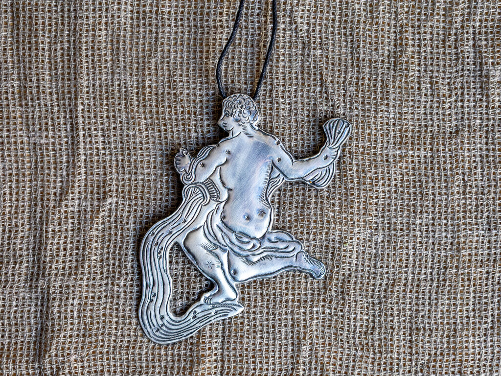 Mami Hasegawa Silver Pendant (Aquarius)