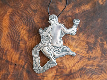 Mami Hasegawa Silver Pendant (Aquarius)
