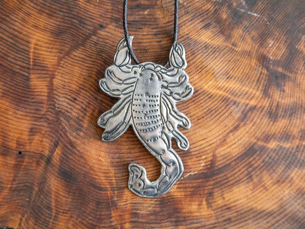 Mami Hasegawa Silver Pendant (Scorpio)