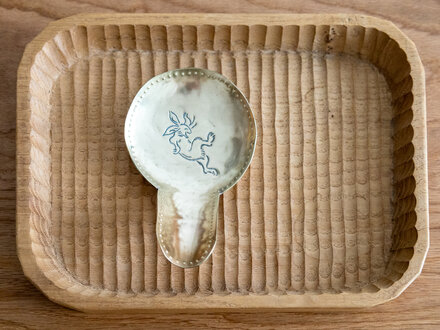Mami Hasegawa Large Brass Spoon (Hare No. 1)
