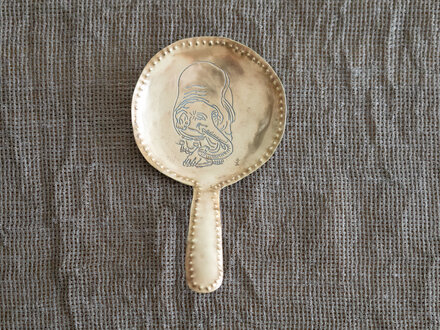 Mami Hasegawa Large Brass Spoon (Elephant)