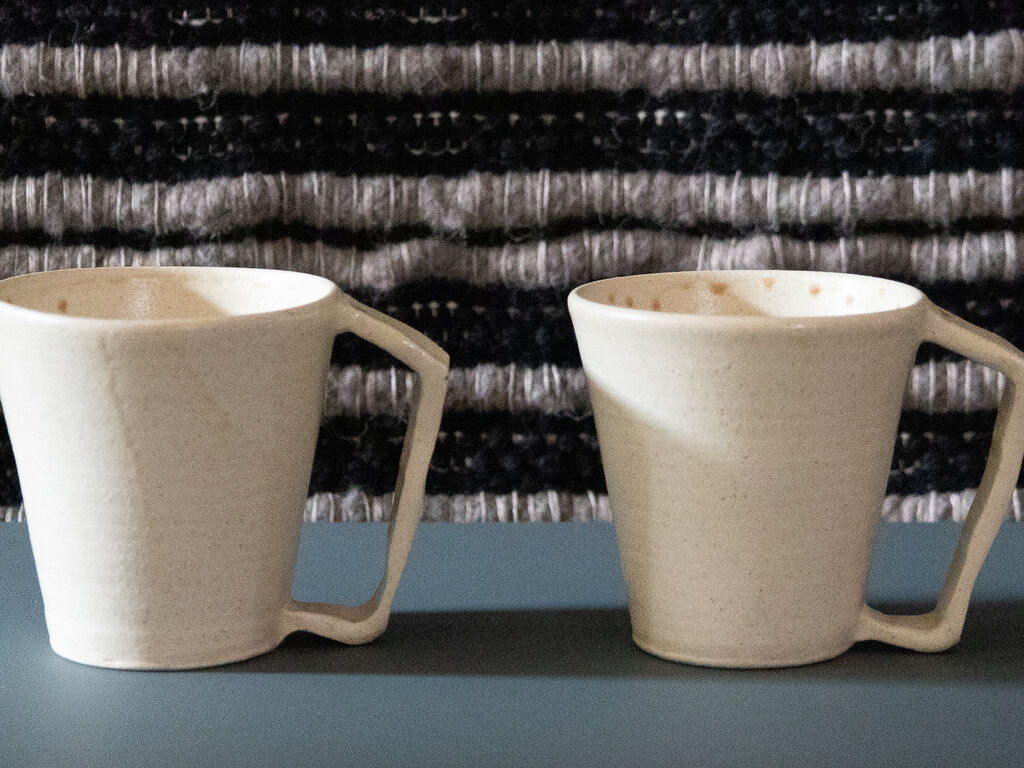 Keisuke Iwata Pair of Ceramic Mugs