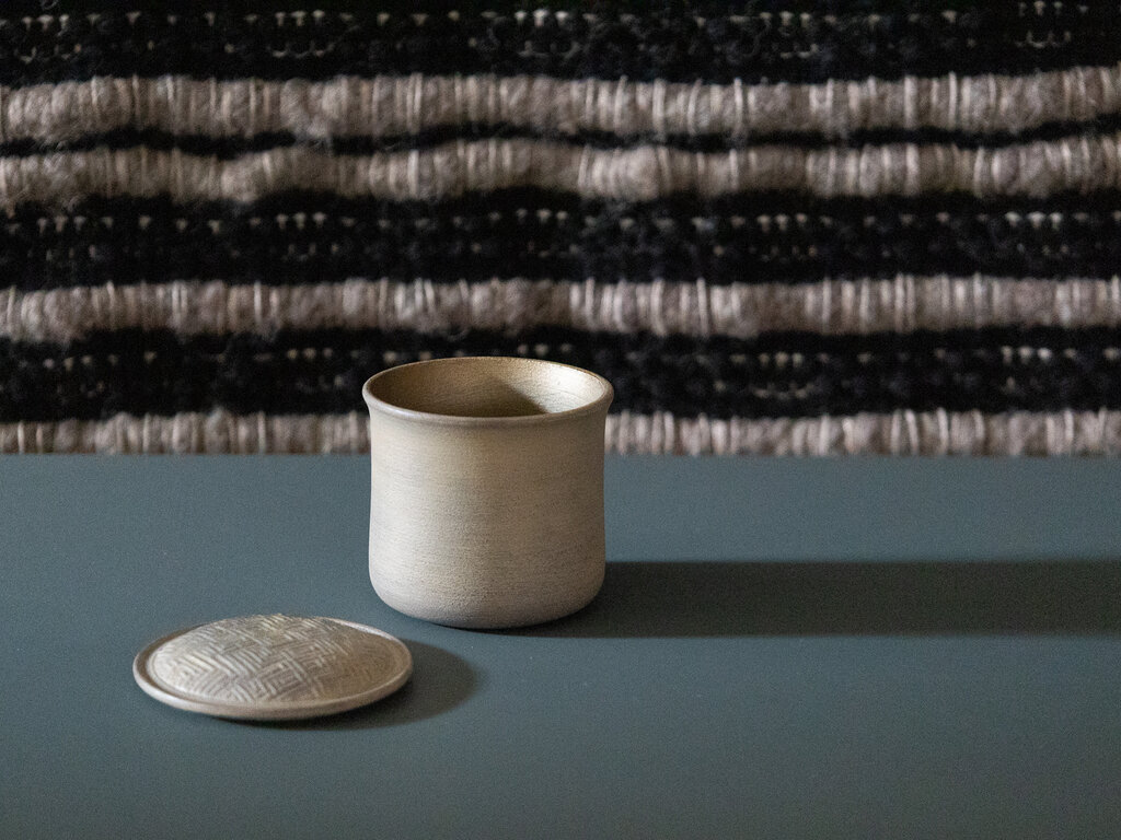 Takashi Tomii "We Are Atoms" Lidded Box in Magnolia