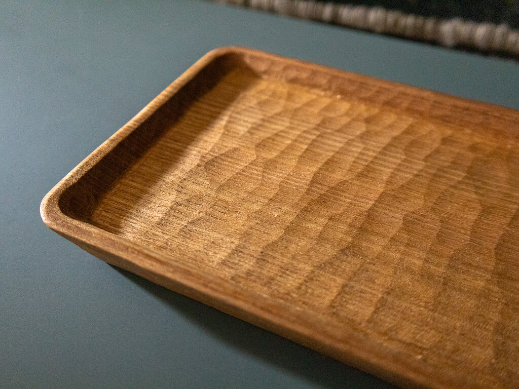 Ryuji Mitani Long tray by Ryuji Mitani