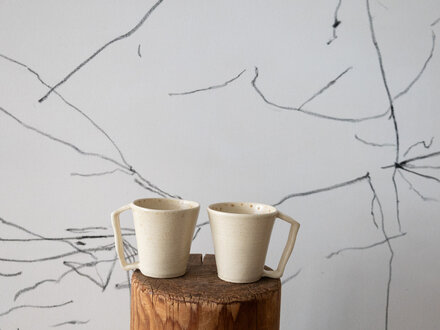 Keisuke Iwata Pair of Ceramic Mugs