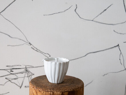 Masanobu Ando Fluted Tea Pourer (Large)
