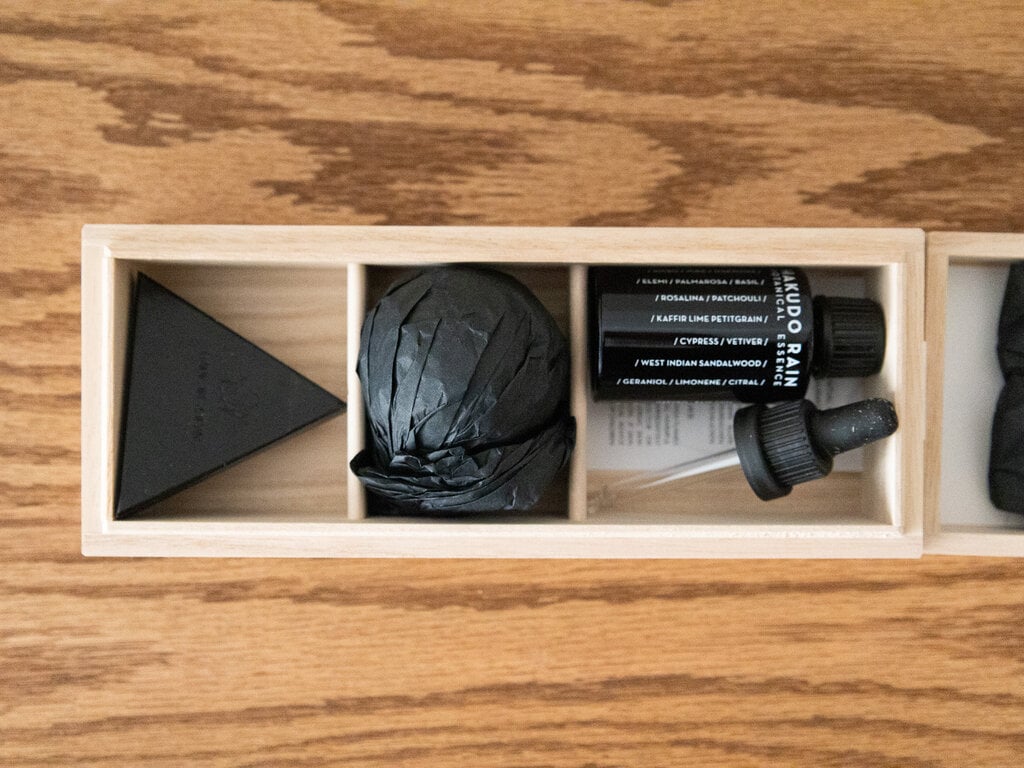 HAKUDO RAIN Lava Orb Diffuser Set