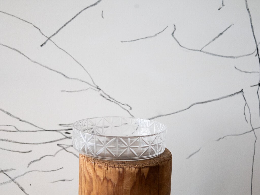 Factory Zoomer Kazumi Tsuji - cut glass serving bowl