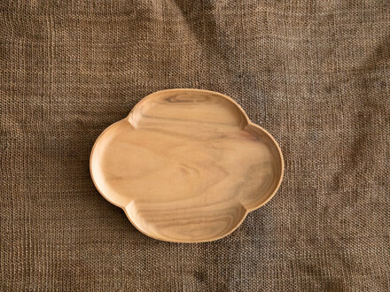 Oji Masanori KITO Flowering Quince Plate (Large)