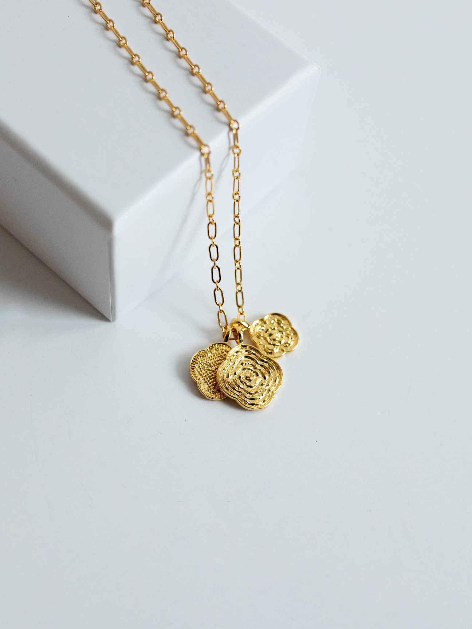 Maya Mixed Coin Neck - Iris Boutique