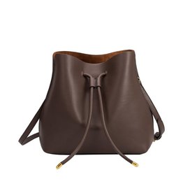 Melie Bianco Chocolate Leia Shoulder Bag