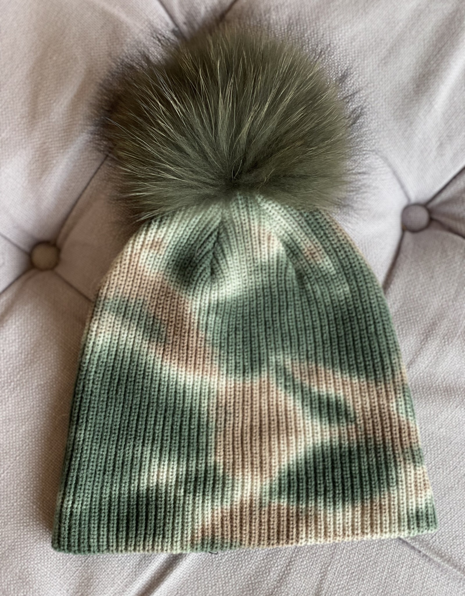 Green Tie Dyed Hat