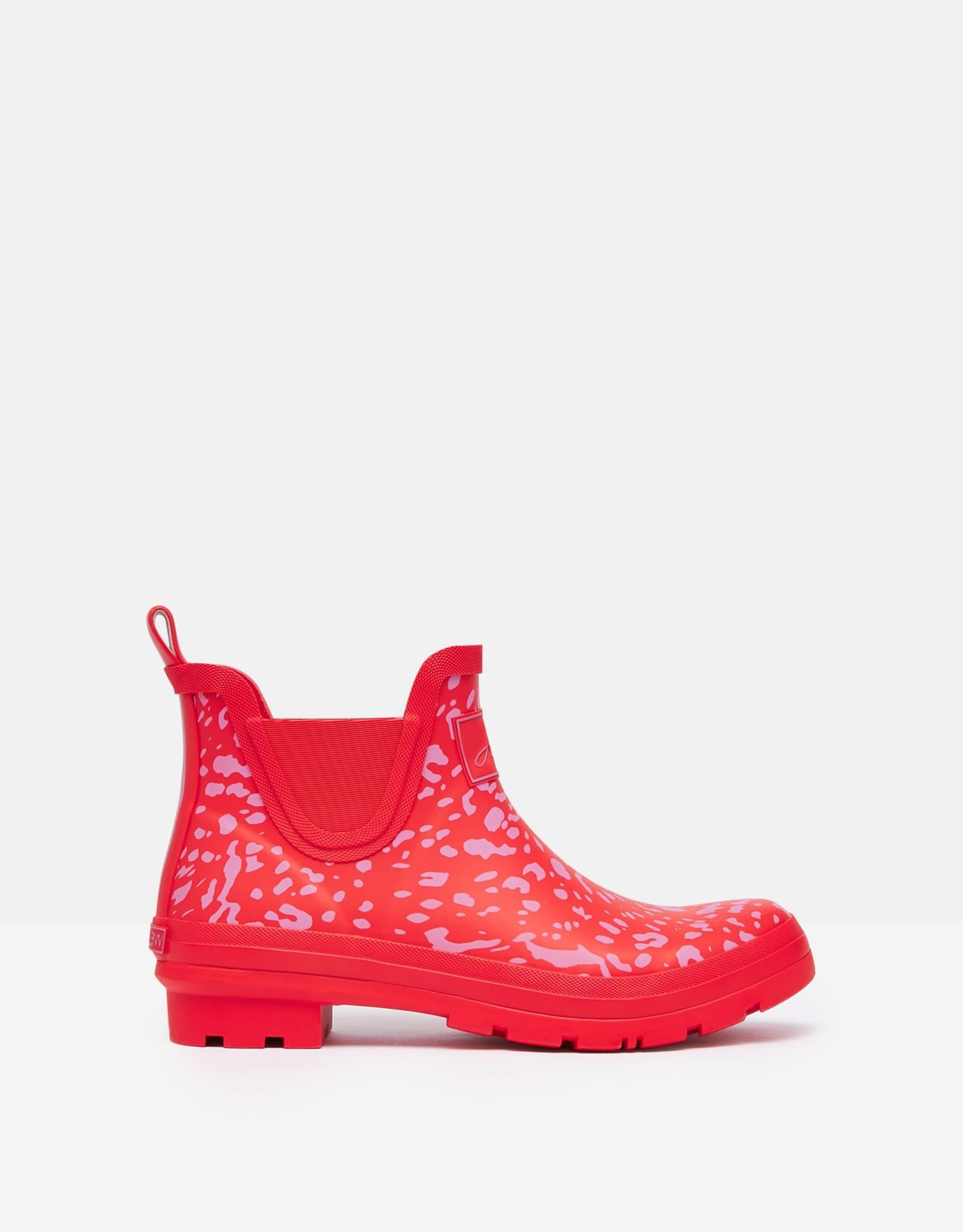 Joules Red Leopard Wellibob