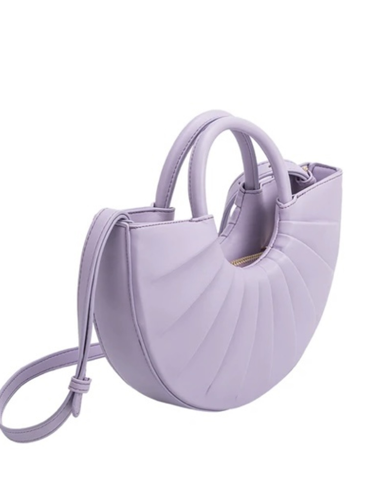 Melie Bianco Lilac Karlie Top Handle Bag